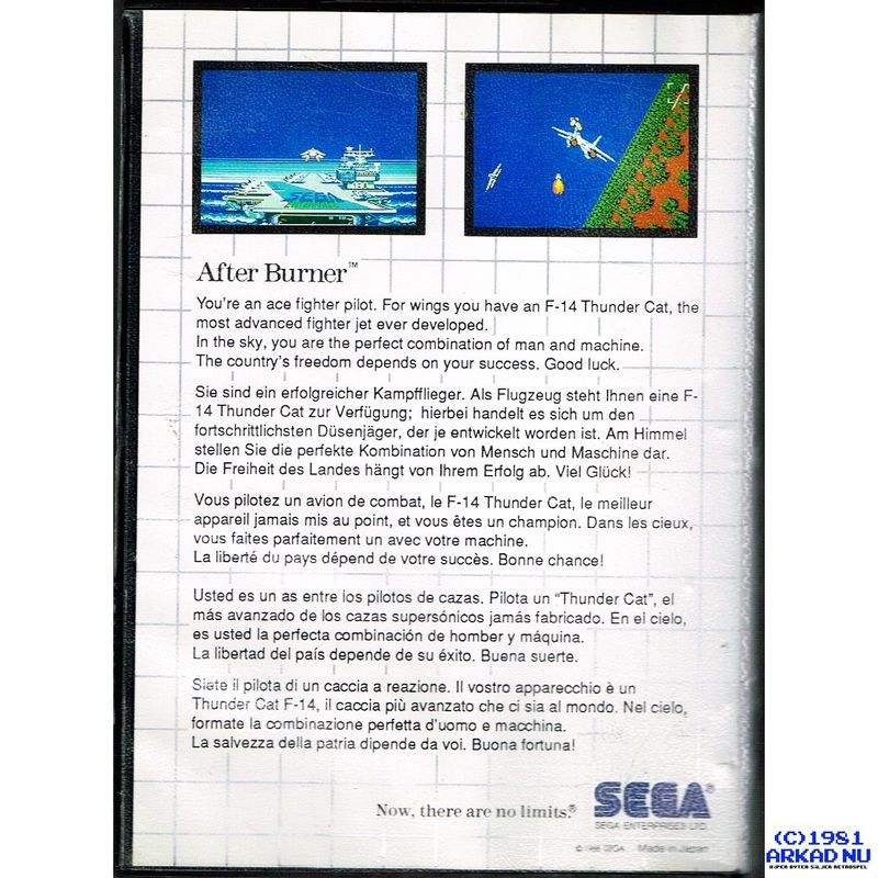 AFTERBURNER MASTERSYSTEM