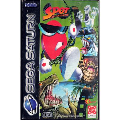 SPOT GOES TO HOLLYWOOD SEGA SATURN