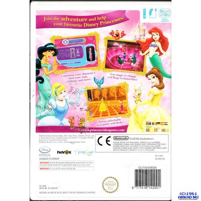 DISNEY PRINCESS ENCHANTED JOURNEY WII