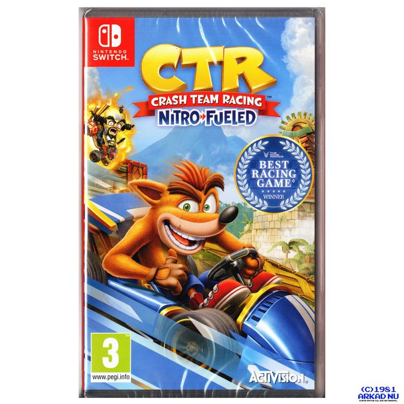 CTR CRASH TEAM RACING NITRO FUELED SWITCH