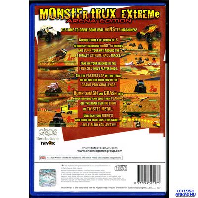 MONSTER TRUX EXTREME ARENA EDITION PS2