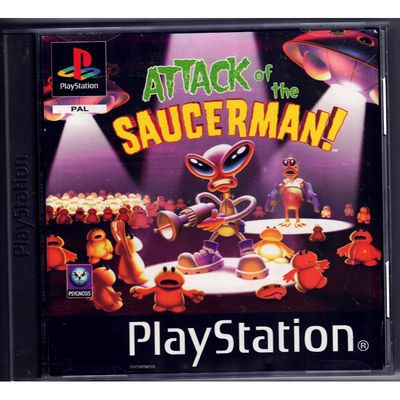 ATTACK OF THE SOUCERMAN PS1