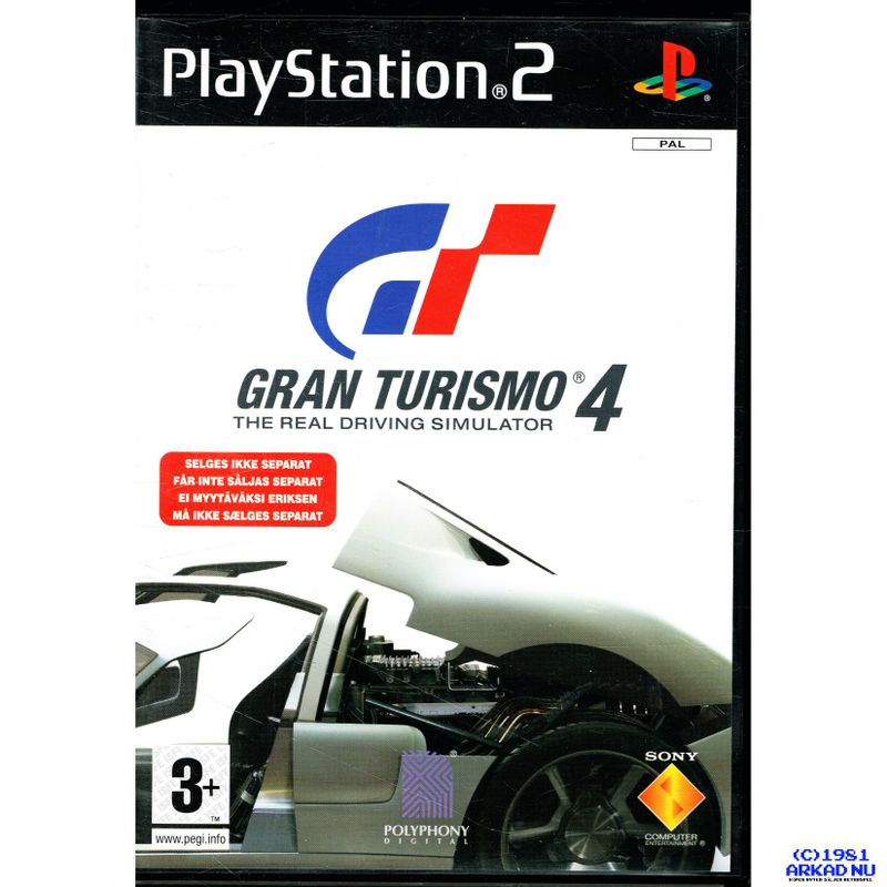 GRAN TURISMO 4 PS2