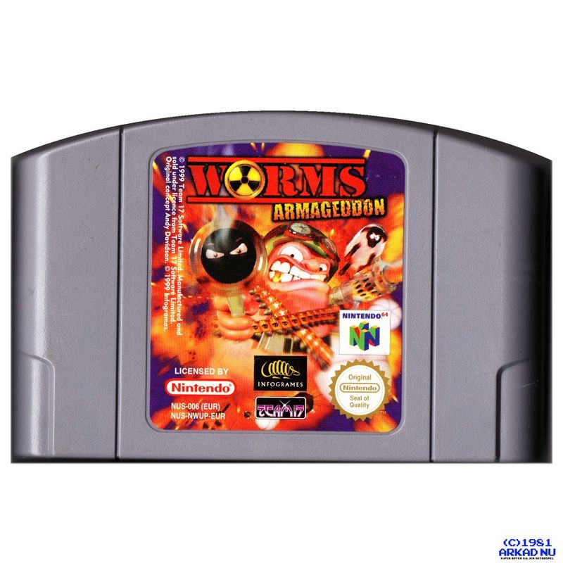 WORMS ARMAGEDDON N64