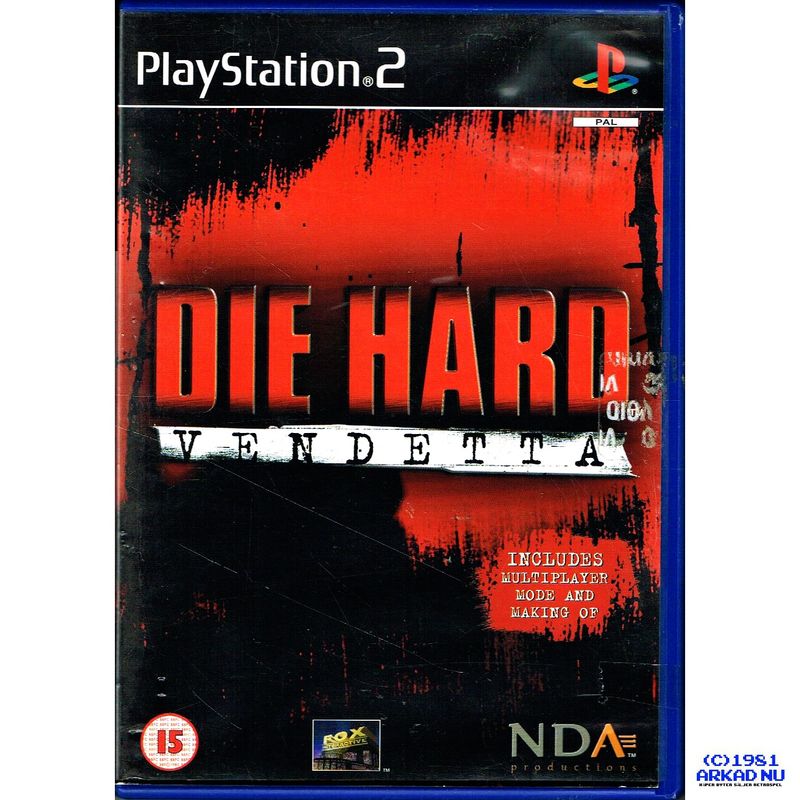 DIE HARD VENDETTA PS2