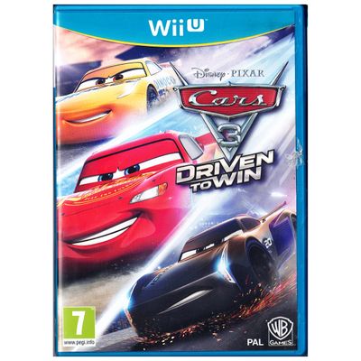 CARS 3 DRIVEN TO WIN WII U