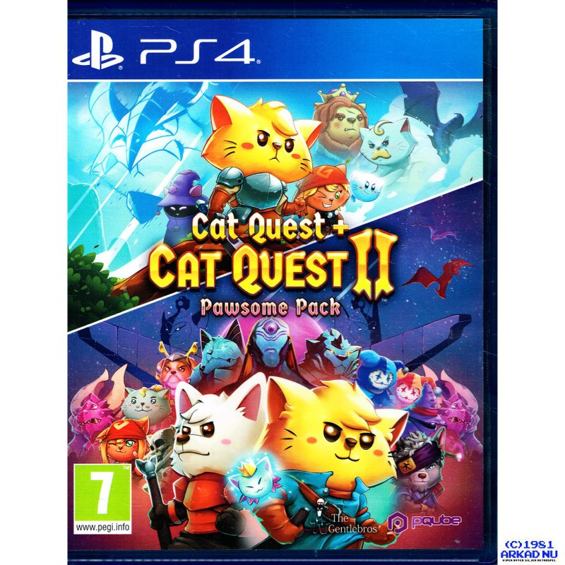 CAT QUEST + CAT QUEST II PAWSOME PACK PS4