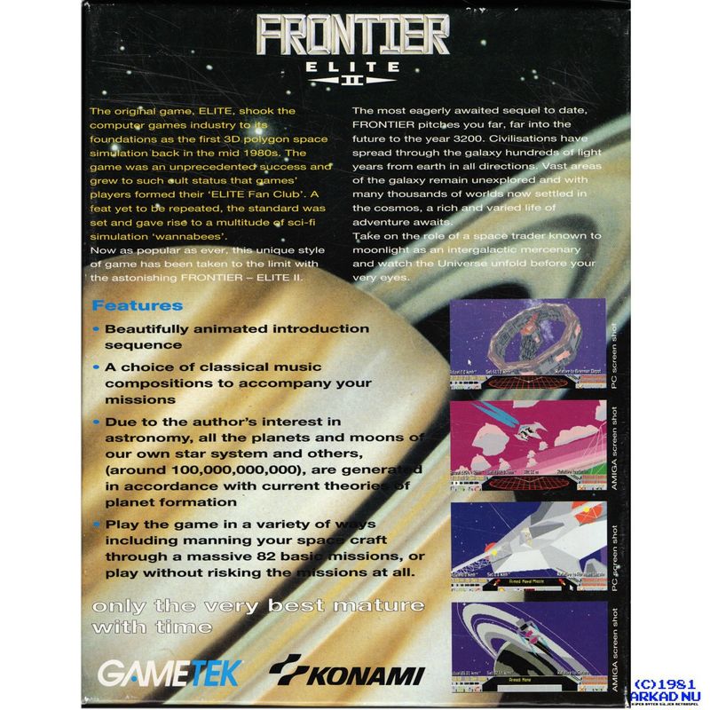 FRONTIER ELITE II CD32