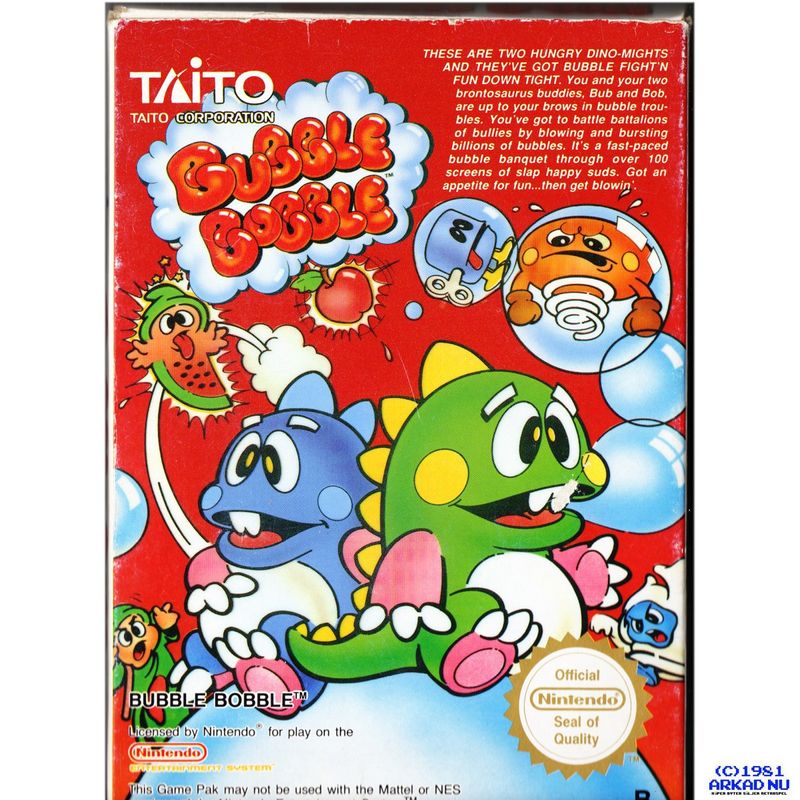 BUBBLE BOBBLE NES SCN