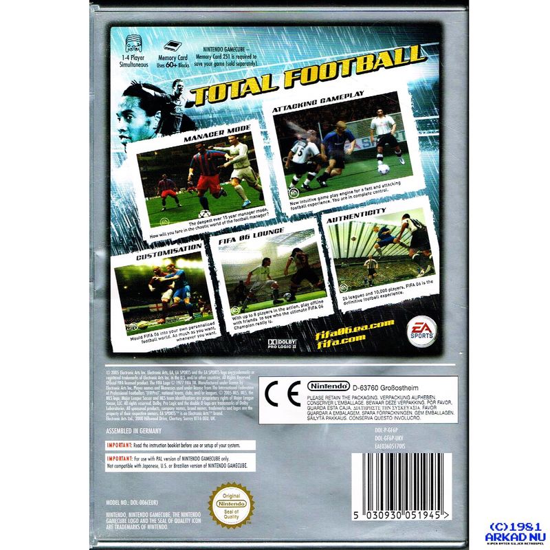 FIFA 06 GAMECUBE