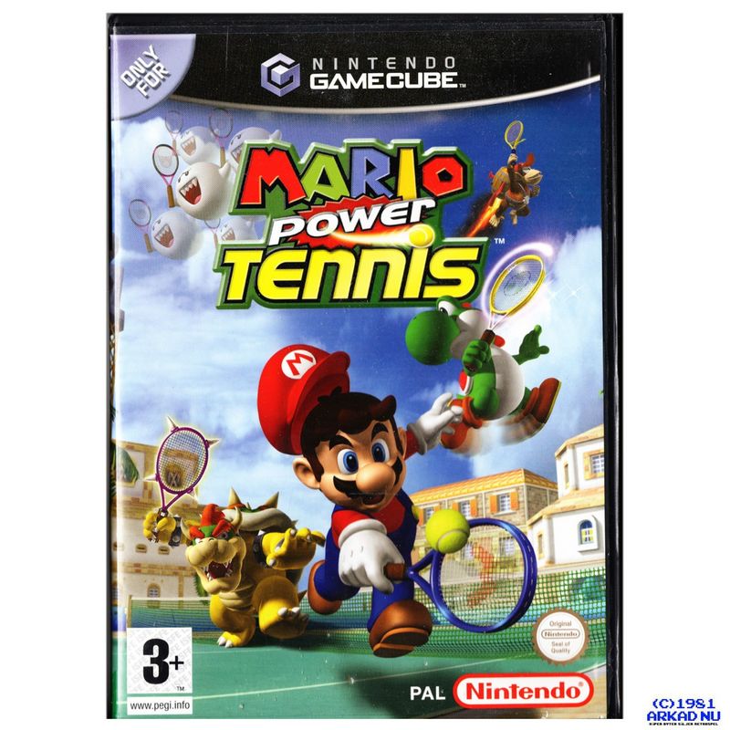 MARIO POWER TENNIS GAMECUBE