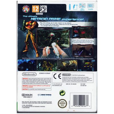 METROID PRIME TRILOGY COLLECTORS EDITION WII