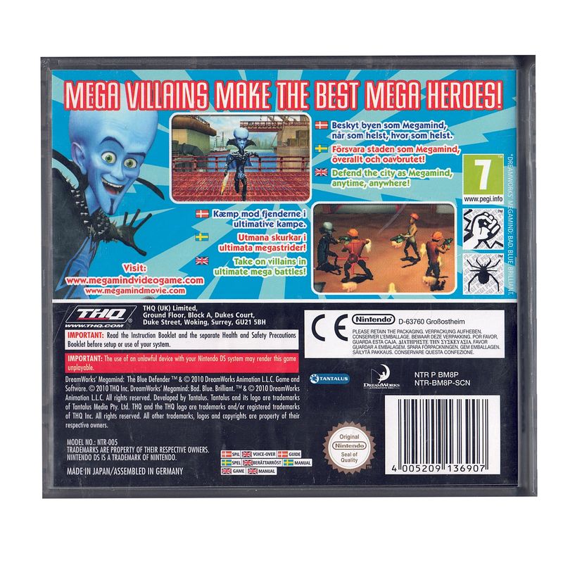 Megamind: The Blue Defender Nintendo DS