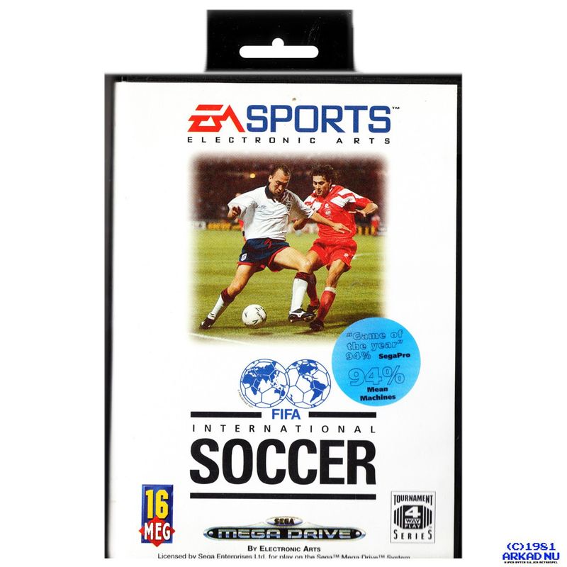 FIFA INTERNATIONAL SOCCER MEGADRIVE