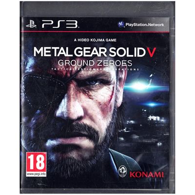METAL GEAR SOLID V GROUND ZEROES PS3