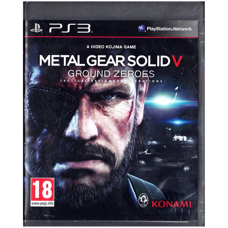 METAL GEAR SOLID V GROUND ZEROES PS3