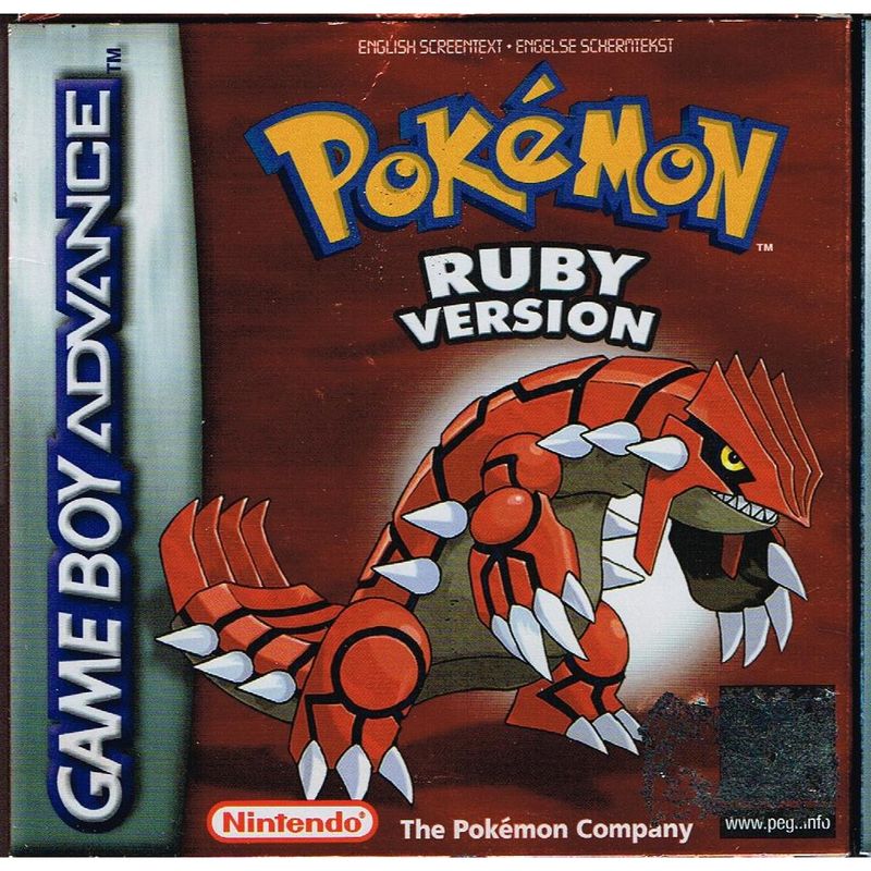 POKEMON RUBY VERSION GBA