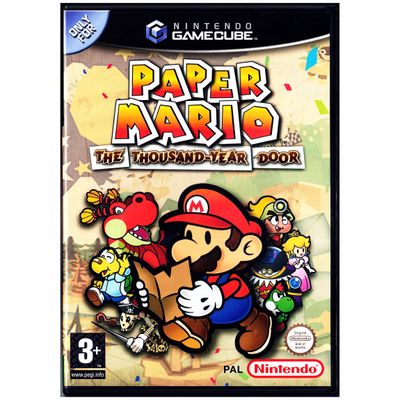 PAPER MARIO THE THOUSAND YEAR DOOR GAMECUBE