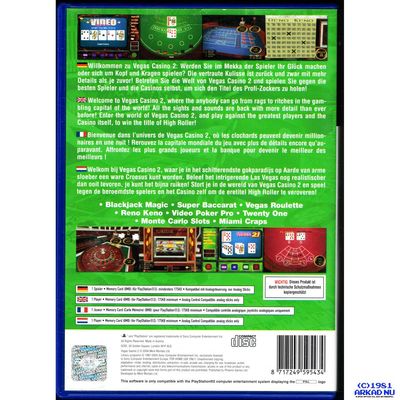 VEGAS CASINO II PS2