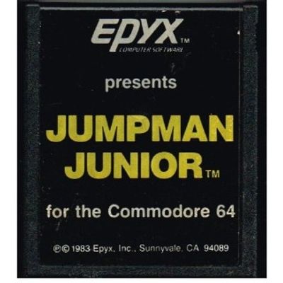 JUMPMAN JUNIOR C64 CARTRIDGE