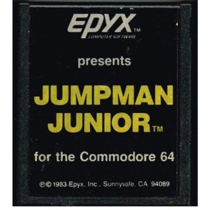 JUMPMAN JUNIOR C64 CARTRIDGE