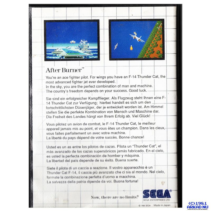 AFTERBURNER MASTERSYSTEM