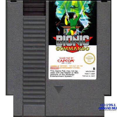 BIONIC COMMANDO NES SCN