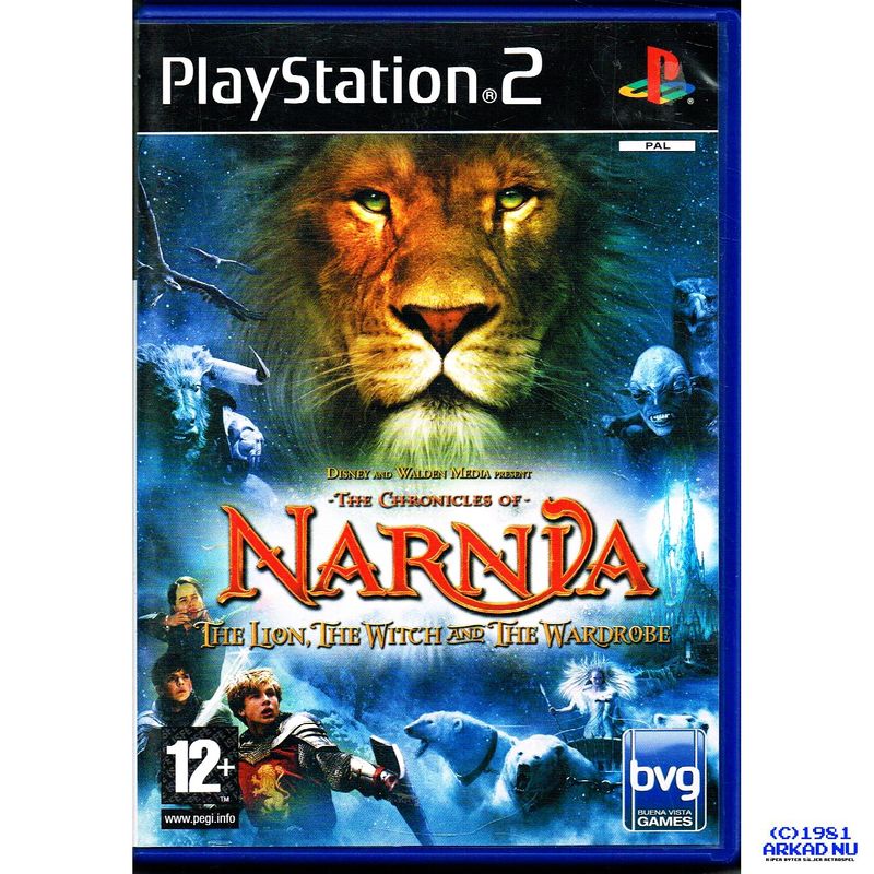 THE CHRONICLES OF NARNIA THE LION, THE WITCH AND THE WARDROBE PS2