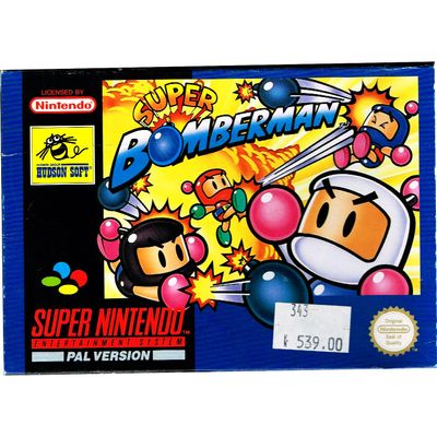 SUPER BOMBERMAN SNES SCN