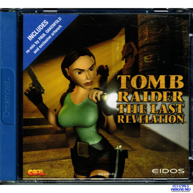 TOMB RAIDER THE LAST REVELATION DREAMCAST