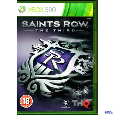 SAINTS ROW THE THIRD XBOX 360