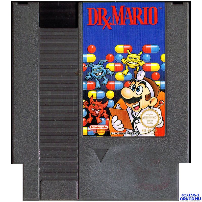 DR MARIO NES SCN