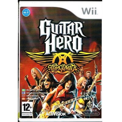 GUITAR HERO AEROSMITH WII