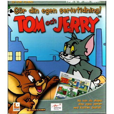 GÖR DIN EGEN SERIETIDNING TOM & JERRY PC/MAC BIGBOX