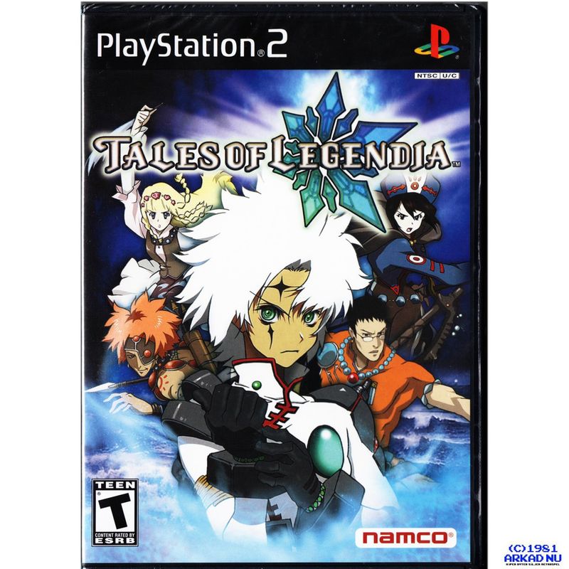 TALES OF LEGENDIA PS2 NTSC USA