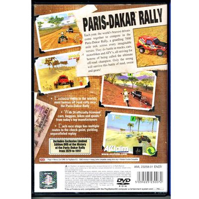 PARIS-DAKAR RALLY LIMITED EDITION PACK PS2