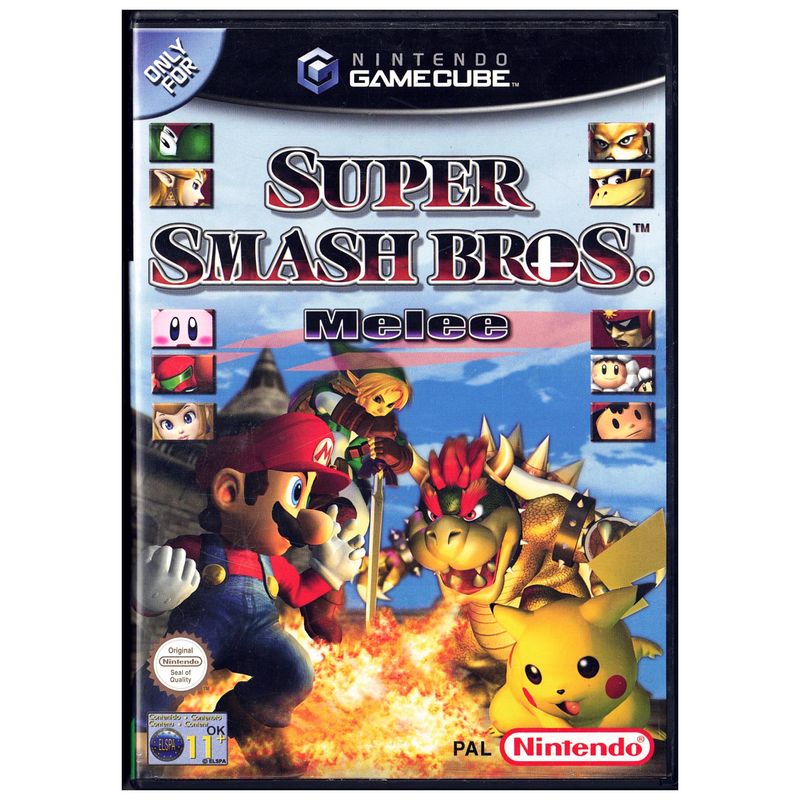 SUPER SMASH BROS MELEE GAMECUBE