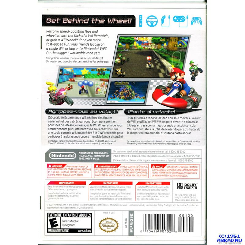 MARIO KART WII NTSC USA