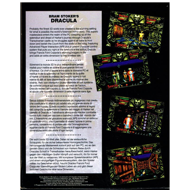 DRACULA PC 3.5" BIGBOX