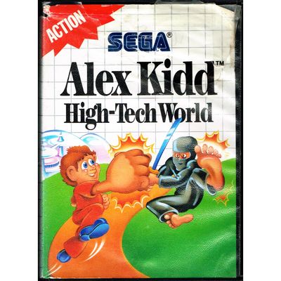 ALEX KIDD HIGH TECH WORLD MASTER SYSTEM