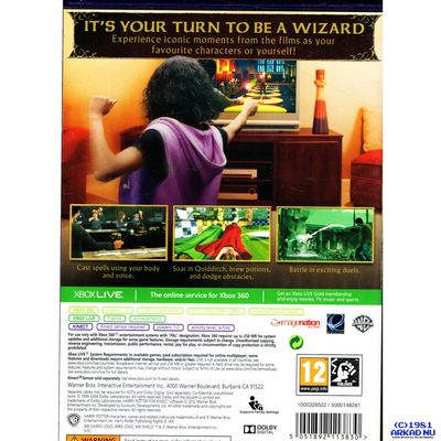 HARRY POTTER FOR KINECT XBOX 360