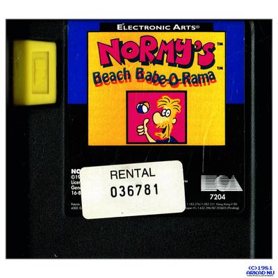 NORMYS BEACH BABE-O-RAMA MEGADRIVE RENTAL