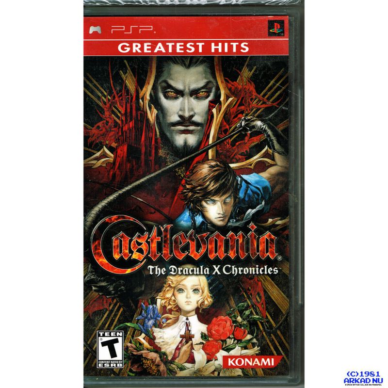 CASTLEVANIA THE DRACULA X CHRONICLES PSP NTSC