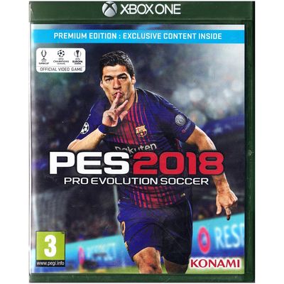 PES 2018 PRO EVOLUTION SOCCER PREMIUM EDITION XBOX ONE