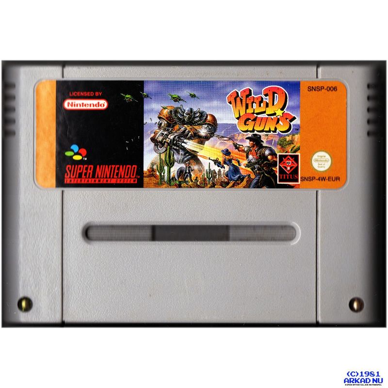 WILD GUNS SNES