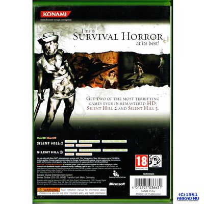 SILENT HILL HD COLLECTION XBOX 360