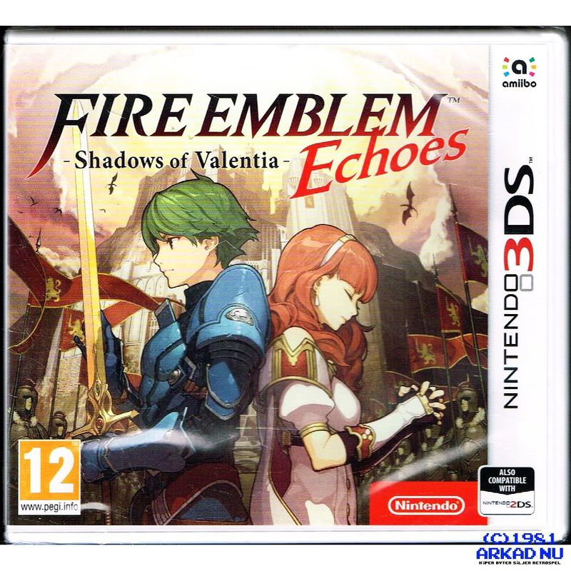 FIRE EMBLEM ECHOES SHADOWS OF VALENTIA 3DS