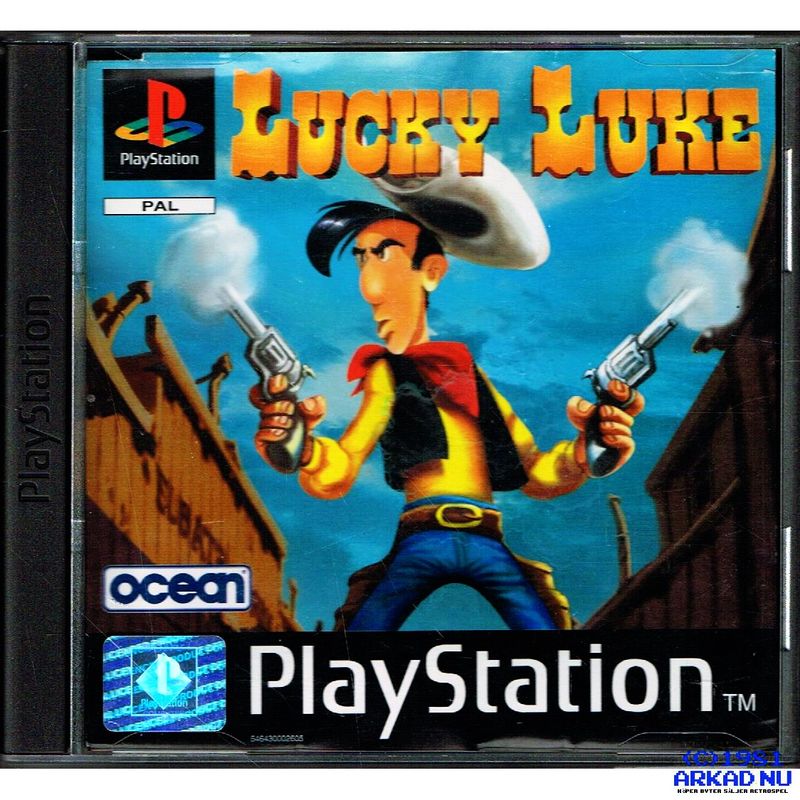 LUCKY LUKE PS1