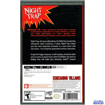 NIGHT TRAP SWITCH