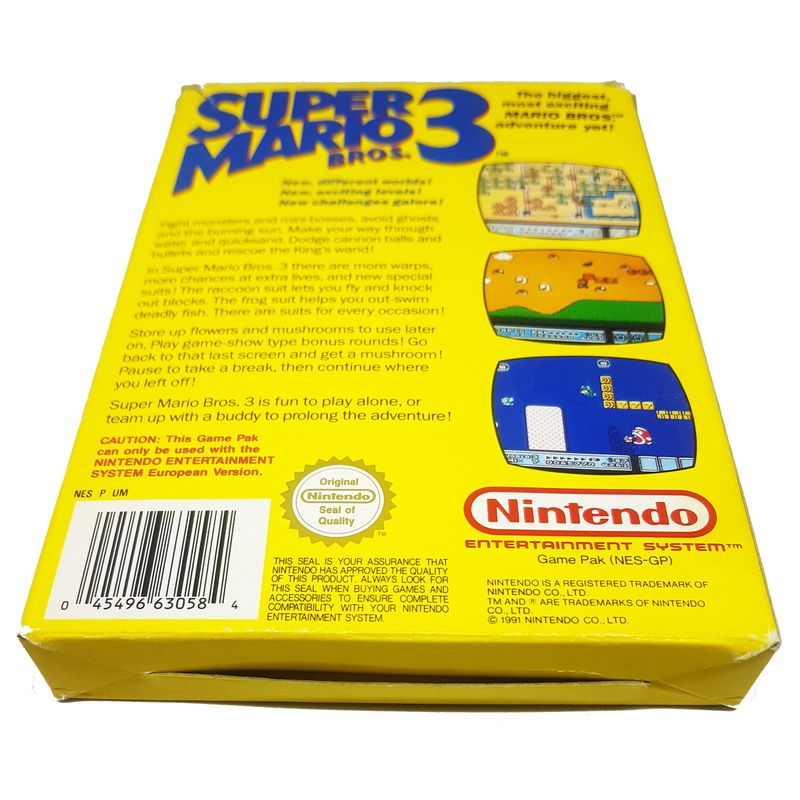 SUPER MARIO BROS 3 NES SCN